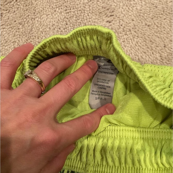 Reebok Champion Adidas Small Athletic Shorts Drawstring & Pockets Green Lot of 4 - Picture 10 of 12